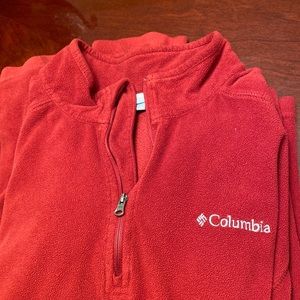 Womens , size Large , thin material, COLUMBIA fleece